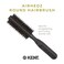 Kent AH16G AirHez Boar Bristle Round Brush for Blow Drying, Blow Dryer Brush Hair Brush for Curling, Adding Volume, and Root Lift in Short Hair, Boar Bristle Brush and Nylon Bristle Mix Blow Dry Brush