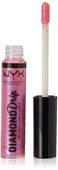 NYX PROFESSIONAL MAKEUP Diamond Drip Lip Gloss - Princess Of The Day, Sheer Violet Base With Blue and Violet Duo Chrome Glitter