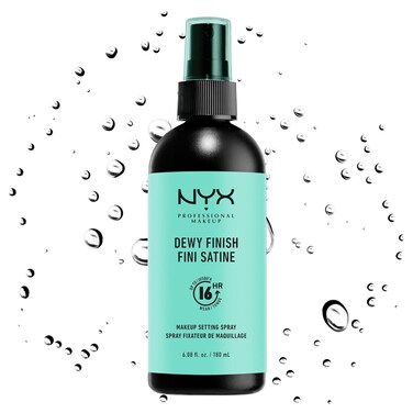 NYX PROFESSIONAL MAKEUP Makeup Setting Spray - Dewy Finish JUMBO Size, Long-Lasting Vegan Formula
