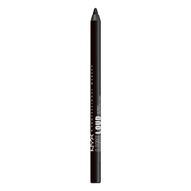 NYX PROFESSIONAL MAKEUP Line Loud Lip Liner, Longwear and Pigmented Lip Pencil with Jojoba Oil &amp; Vitamin E - Evil Genius (Black)