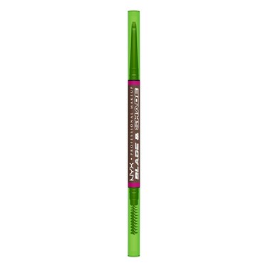 NYX PROFESSIONAL MAKEUP Blade &amp; Shade Brow Pencil, Nano Mechanical Eyebrow Pencil, Up to 16HR Make Up Wear - Brunette