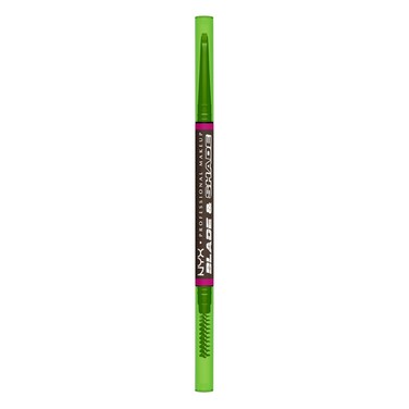 NYX PROFESSIONAL MAKEUP Blade &amp; Shade Brow Pencil, Nano Mechanical Eyebrow Pencil, Up to 16HR Make Up Wear - Espresso