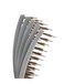 (All New) KareCo Tangle Buster Flexible Paddle Brush, Detangler &amp; Styler for All Hair Types   Dual Nylon and Boar Bristles (9 Fingers)