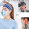 Bohend Boho Headbands Wide knotted Hair Bands Fashion Printing Bandeau Travel Stretchy Cotton Headband Sport Yoga Hair Accessories for Women and Girls (C)