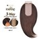 Sensationnel Empire humanhair lace closure - yaki 12 inch 3 way lacepart hand tied weaving closure (530)