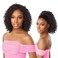 Sensationnel Instant weave half wig - 14 synthetic blendwig adjustable drawstring for seamless hair blending (4 MEDBROWN)