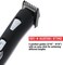 Barbasol Rechargeable Electric Beard Trimmer with Stainless Steel Blades and Adjustable Settings