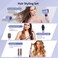 5 in 1 Hot Air Styler, High-Speed Negative Ionic Hair Dryer Fast Drying, Multi Hair Styler, Professional Blow Dryer Brush for Curling, Volumizing, Straightening &amp; Styling with a Travel Case