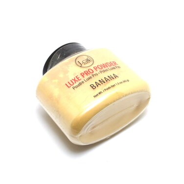 Jcat Beauty Pick 1 Luxe Pro Powder Face &amp; Body Matte Finish Oil Control + Free ZipBag (LPP101 : BANANA)