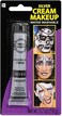 amscan Silver Metallic Cream Make Up - 0.7 Oz, 1 Pc