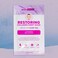 BioMiracle Restoring Collagen Sheet Mask Infused with Purple Clay, Lavender and Melatonin (10 Pack) (10 Sheets)