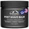 Mountaineer Brand All Natural Post Shave Balm   Soothes, Cools, and Refreshes Sensitive Skin After Shaving   Aftershave Lotion For Men   Calms Irritation   Smokey Bourbon Scent   2oz