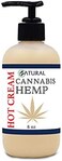 Zatural Hemp Hot Cream with Essential Oil Blend, Aloe, Hemp, and More (8oz Pump)