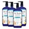 Dr Teal's Body Wash With Pure Epsom Salt, Detoxify &amp; Energize With Ginger &amp; Clay, 24 fl oz (Pack of 4)