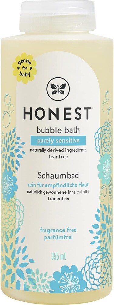 The Honest Company Purely Simple Bubble Bath, Fragrance Free