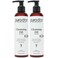 PURA D'OR Facial Cleansing Oil (8 Oz x2 = 16 Oz) Nourishing Botanical Blend with &amp; Vitamin, Jojoba and Sunflower Oil - Gentle Makeup Remover &amp; Deep Cleanser For Healthy, Glowing Skin - Paraben-Free