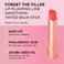 LAWLESS Forget the Filler Lip Plumping Line Smoothing Tinted Balm, Cherry Vanilla, Red, 0.09 Ounce