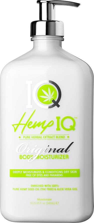 Original Body Moisturizer   100% Pure Hemp Seed Oil   Ultra-Hydrating Daily Moisturizer 18.25 oz.
