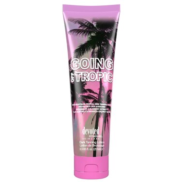 Devoted Creations Going Off Tropic - Skin Quenching Extracts Electrolyte Enhanced Indoor/Outdoor Dark Tanning Lotion