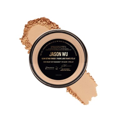 Jason Wu Ready Set Radiance Powder &ndash; 01 Glow &ndash; 0.85 oz (24g) &ndash; Luminous Setting Powder with Vitamin C &amp; Rosehip Oil &ndash; Hydrating, Flawless Finish &ndash; Brightens &amp; Moisturizes, All-Day Radiance