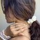 Mulberry Park Silks 100% Pure Silk Scrunchies, 3 Pack - Prevents Frizz, Reduces Breakage, Gentle On All Hair Types, Hair Accessories - Small (Sand)