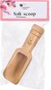 Gourmanity Comfort Mini Bath Salt Scoop   Wooden Scoop For Salt Jar   Wood Scoop perfect for Bath Salts