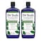 Dr Teal's Foaming Bath with Pure Epsom Salt, Relax &amp; Relief with Eucalyptus &amp; Spearmint, 34 fl oz (Pack of 2)
