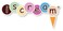 iscream Rainbow Sprinkles 9" Nylon Bristle Brush for Wet or Dry Hair with Floating Sprinkles