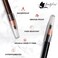 Peel-off Eyebrow Pencils, Brow Pencil Set For Marking, Eye Brow Pencils for Women Makeup, Long Lasting Eyebrow Pencil, Eyebrow Liners Shapes (6 Pieces) (Precision Eyebrow Pencil)