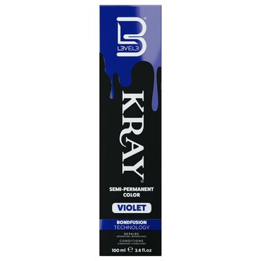Level 3 Kray Semi Permanent Hair Color - Semi Permanent Hair Dye with Aloe Vera