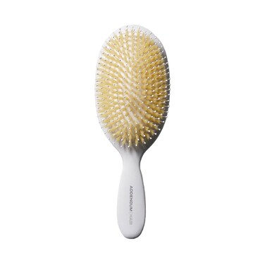 LUXURY HAIR BRUSH- Dry Hair Brush Boar Bristle and Soft Ballpoint Tip, Hairbrush for Restore Shine And Texture By ADDENDUM HAIR