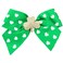 Needzo Saint Patrick's Bow with Shamrock, Festive Hair Accessory with Alligator Clip, St. Patty's Hairpiece, One Size Fits Most