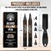 Viking Revolution Beard Pen (2 Pack) - Brown Beard Pencil Filler for Men Lapiz para Barba de Hombre - Beard Filler for Men Waterproof Beard Filling Pen Kit - Long Lasting Beard Filler Pen with Brush