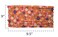 Karma Hearts Headband for Women - Thin - Fabric Headband and Stretchy Hair Scarf - Cream and Orange