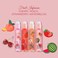 bellapierre Cosmetics 4-Piece Natural Lip Oil Kit   Moisturizing Lip Gloss Set   Fruit Flavored Lip Oil Collection with Rollerball Applicator