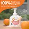 ORANGE HOUSE Color Changing Foaming Hand Soap, Plant Based Hand Soap Foam, Orange Oil Foam Hand Soap, Moisturizing Foam Soap, Non Harmful Ingredients Hand Soap, 11.8 Fl Oz Organic Hand Soap (1 Pack)
