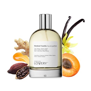 LOVERY Smoked Vanille Perfume Inspired by T.Ford, Long Lasting Pure Vanilla Perfume for Women &amp; Men, Clean Fragrance Perfume Spray, 100ml Perfumes for Womens Birthday - USA
