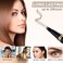 Eyebrow Pen,2-in-1 Waterproof Eyebrow Pencil with 4 Tip Microblading Brow Pen and Ultra-Precise Brow Pencil,with Dual-ended Eyebrow Brush,Eyebrow Makeup for Natural Looking - Dark Brown