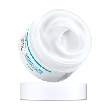 Face Moisturizer - LAVONE Moisturizer Face Cream for Women and Men with Caffeine, Hyaluronic Acid, Vitamin E/C   Daily and Night Facial Moisturizer   For Dry, Oily, Sensitive, and Acne-Prone Skin