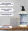 Clean Day Organic Snowdrop Scent Liquid Hand Soap 12.5 oz Bundle with Microfiber Cloth - Gentle Hand Soap with Essential Oils &amp; Aloe Vera - (2 Items)