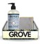 Clean Day Organic Snowdrop Scent Liquid Hand Soap 12.5 oz Bundle with Microfiber Cloth - Gentle Hand Soap with Essential Oils &amp; Aloe Vera - (2 Items)