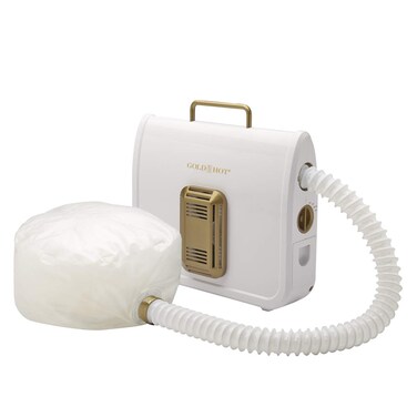 Gold N Hot Professional Ionic Soft Bonnet Hair Dryer   Reduce Frizz for Natural, Healthy-Looking Hair