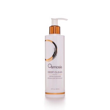 OSMOSIS DEEP CLEAN Detox Facial Cleanser, Face Wash with Coconut Oil for Oily, Acne Blemish-Prone Skin, Gently Removes Impurities