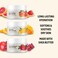 NATURE WELL Shea Body Butter Variety Pack, Includes Grapefruit, Mango, &amp; Pomegranate, Provides Ultimate Nourishment &amp; Hydration, 3 Pack (8 Ounces Each)