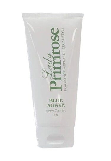 Lady Primrose, Blue Agave Body Cream Tube, 6 Ounces