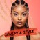 EBIN NEW YORK Braid Formula Conditioning Gel, Medium Hold, 11oz   Great for Braiding, Twisting, Edges, No Residue, No Flaking, Strong Hold, High Shine, Smoothing with Clean &amp; Aloe Vera Scent