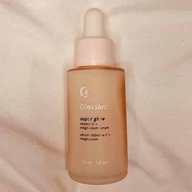 Glossier Super Glow Vitamin C face serum 1oz Full Size