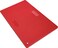 Vincent Heat Resistant Silicone Tool Mat For Styling and Barber Station   For Curling Irons, Flat Irons, Hot Styling Tools (Red)