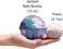 Bath Bomb with Surprise Ring Inside Mermaid Daydream Extra Large 10 oz. Made in USA (Ring Size 10)