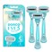 EVE 5 Women's Disposable Razors Smooth Touch   Wide moisture bar, 5 Blades for smooth shave   Multipurpose Hair Remover   1 pack (3 count)